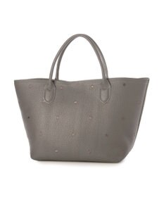 UNBILLION ペルケ perche / 牛革ドット刺繍トートバッグ