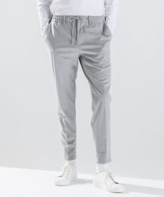 JOSEPH HOMME 【新素材】スムーススエードストレッチ　ドロスト付テーパードパンツ / PEGG CONVERTIBLE ライトグレー系