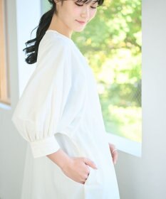 #Newans 【ANSWER for Co-Creation】ジップデザインパフスリーブワンピース