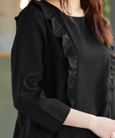 Tiaclasse 【洗える】フリルブラウス