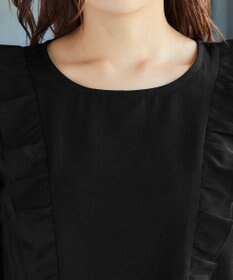 Tiaclasse 【洗える】フリルブラウス