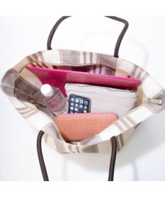 UNBILLION カシュカシュ cachecache / ウォータプルーフストライプビッグトート