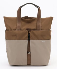 Y'SACCS ドローストリング コンビカラーリュックサック