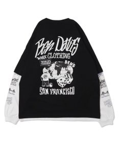 WEGO 【ユニセックス着用ITEM】別注BENDAVISアンサンブルグラフィックT