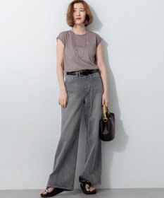 23区 【好評につき追加/Oggi6月号掲載】ガラスフェザー ベルト