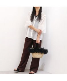 UNBILLION カカトゥ kakatoo / チュールフリンジカゴバッグ