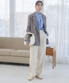 WEGO 【ANGIE VINTAGE/S/Mサイズ展開 / オケージョン対応 / セレモニー対応】ゴールドボタン テーラードジャケット / 金ボタン ダブル ブレザー