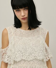 GRACE CONTINENTAL レイヤードレーストップ