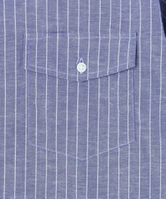 J.PRESS MEN 【WEB・一部店舗限定】コットンリネンストライプシャツ