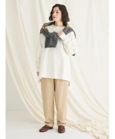 CRAFT STANDARD BOUTIQUE 裏起毛クルーネックチュニック