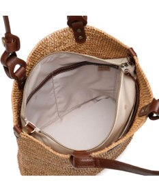 IBIZA ラフィア　セミショルダーバッグ