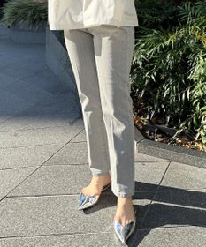 UNFILO センタープレステーパードデニム