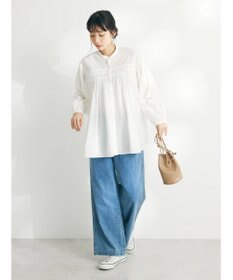 CRAFT STANDARD BOUTIQUE インド綿ピンタックブラウス