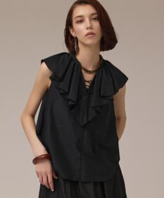 GRACE CONTINENTAL コットンシルクカフタントップ