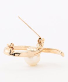 ANY SIS ジュエルラインパール調 ブローチ