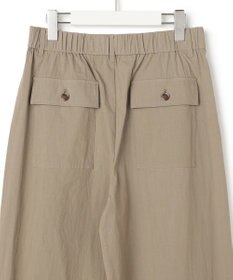 23区 【先行予約/SLOW/一部店舗限定】コットンナイロンタイプライター ワイドカーブ バギー パンツ