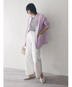 Green Parks ストレートタックデニムパンツ