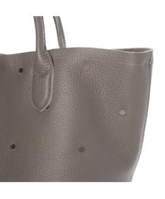 UNBILLION ペルケ perche / 牛革ドット刺繍トートバッグ