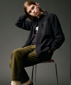 JOSEPH ABBOUD MOUNTAIN 【JAPANファブリック/ストレッチ】ストレッチライトモールスキンベイカー パンツ