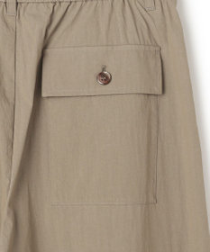 23区 【先行予約/SLOW/一部店舗限定】コットンナイロンタイプライター ワイドカーブ バギー パンツ