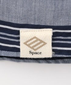 JOSEPH ABBOUD MOUNTAIN 【SPACE／UNISEX】七分袖 ランダムボーダー シャツ