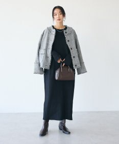 CRAFT STANDARD BOUTIQUE 洗える/とてもちニットワンピース