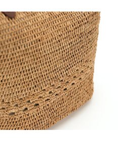 IBIZA ラフィア　セミショルダーバッグ
