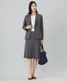 J.PRESS LADIES S T/Rアルガンシルク フレア スカート