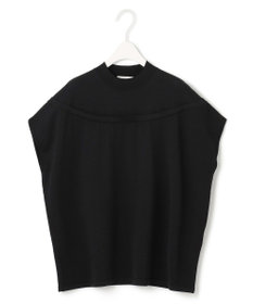ICB L 【接触冷感・UVケア・洗える】 VIS/NYハイゲージ モックネックプルオーバー