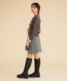 Feroux 【古畑星夏さん着用】レタードニット プルオーバー