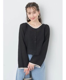 earth music&ecology シアーパイピングシャツ