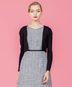 TOCCA 【洗える！】SILK RIB BOLERO ボレロ