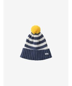 HELLY HANSEN 【キッズ・保温】ボーダーポンポンビーニー