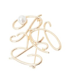 Green Parks ｅｖｅｒｙ　ｗａｌｋ．モノグラムブローチ