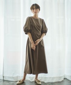 #Newans 【洗える】ピンタックベストコンビワンピース