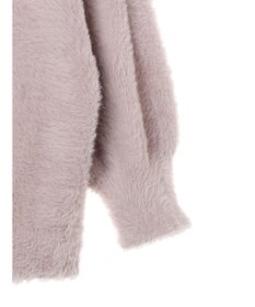 earth music&ecology ロングシャギーＶネックカーディガン