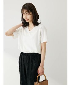 Green Parks 汗じみ防止ＶネックＴシャツ