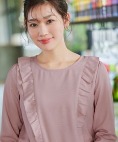 Tiaclasse 【洗える】フリルブラウス