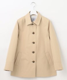 J.PRESS LADIES 【WEB限定カラーあり・撥水】80/2 T/C ツイル ステンカラー ショートコート