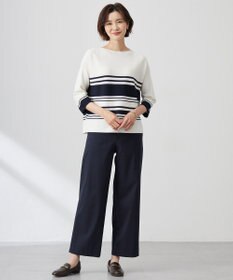 J.PRESS LADIES 【洗える】LINKS WG ホールガーメント ニット