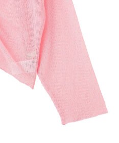 earth music&ecology フロントドロストシアープルオーバー