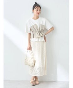 earth music&ecology ビスチェドッキングプルオーバー