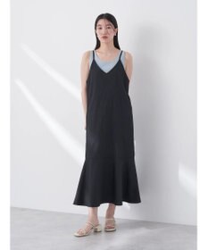 earth music&ecology Ｖネック裾切替キャミワンピース