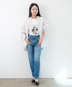 caqu FS relaxpencil Ⅱ 腰回りユッタリ テーパードデニム