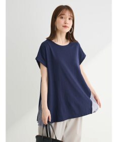 Green Parks 脇プリーツドッキングチュニック