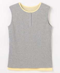ANY 【2SET】ツインセットヘンリーネックタンクトップ