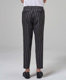 JOSEPH HOMME 【新素材】ドットエアーリバーシブル ドロスト付タック入りテーパードパンツ / PEGG TUCK