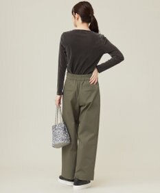 ANY SIS S 【洗える】チュールベロア プルオーバー