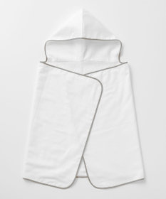 京和晒綿紗 【BABY】ベビーガーゼフード付きタオル　4重合わせ