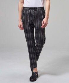 JOSEPH HOMME 【新素材】ドットエアーリバーシブル ドロスト付タック入りテーパードパンツ / PEGG TUCK